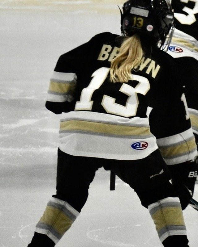 A YouthCoach player at the rink